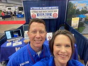 Matthew and April Weitz of Kleen Tank of the Alabama Gulf Coast, an Authorized Kleen Tank Dealer